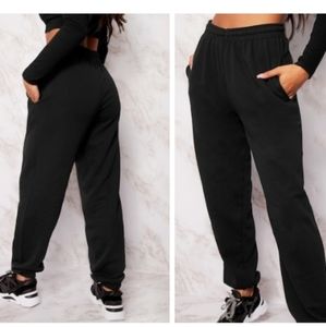 SALE NWT PLT Black Casual Joggers